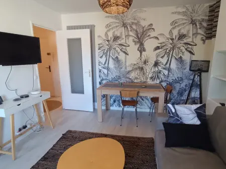Appartement rez-de-jardin à Courseulles, 4 pers., garage : photo 3