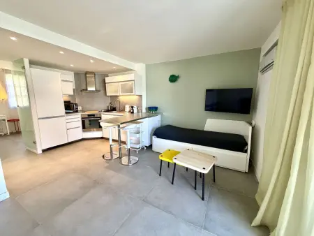 Appartement 2 pièces climatisé avec terrasse - Port Grimaud : photo 7