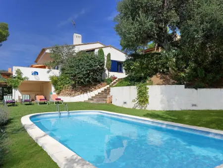 Location villa à Tamariu, Tamariu: Villa Privée avec Piscine et Wifi, 6-8 Pers.