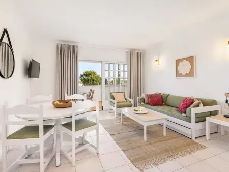 Appartement Dalia aux Salgados - Terrasse vue piscine : photo 8