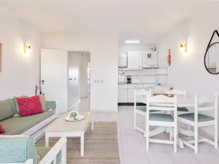 Appartement Dalia aux Salgados - Terrasse vue piscine : photo 11
