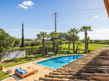 Appartement Dalia aux Salgados - Terrasse vue piscine : photo 13