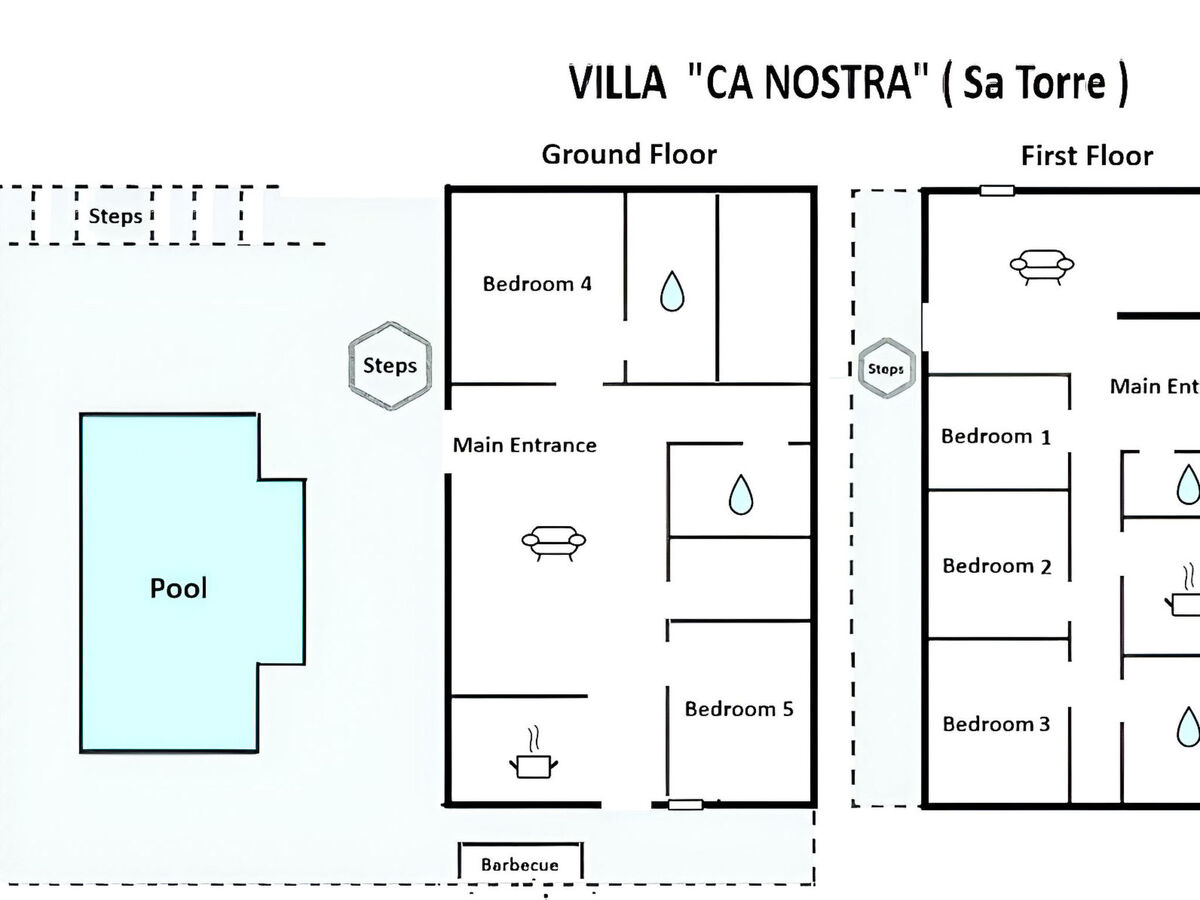 Villa Ca Nostra – 5 chambres, piscine privée à Llucmajor - Photo 35