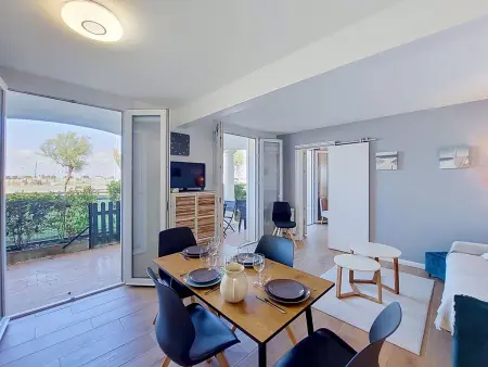 Apt 2 pièces Arcachon, vue port et accès plage : photo 3