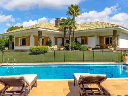 Location villa à Les Planes d'Hostoles, Villa avec piscine privée et vue panoramique - 8 pers.