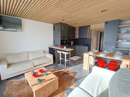 Location appartement à Piau Engaly, Studio cabine avec vue sur pistes - 6 pers.