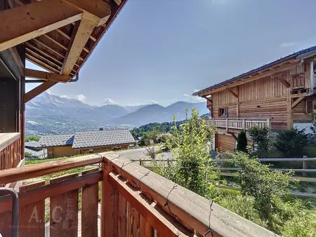 Chalet lumineux vue Mont-Blanc - 8 pers., Chalet 6 personnes à Combloux - Photo 1