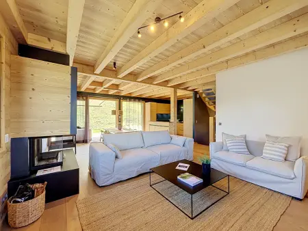 Chalet lumineux vue Mont-Blanc - 8 pers., Chalet 6 personnes à Combloux - Photo 2