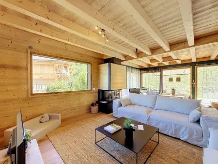 Chalet lumineux vue Mont-Blanc - 8 pers., Chalet 6 personnes à Combloux - Photo 3