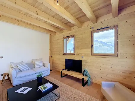 Chalet lumineux vue Mont-Blanc - 8 pers., Chalet 6 personnes à Combloux - Photo 4