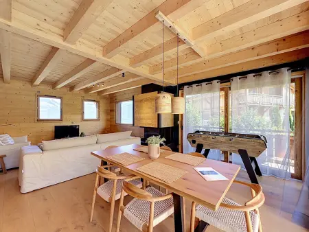 Chalet lumineux vue Mont-Blanc - 8 pers., Chalet 6 personnes à Combloux - Photo 5