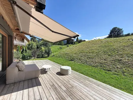 Chalet lumineux vue Mont-Blanc - 8 pers., Chalet 6 personnes à Combloux - Photo 10
