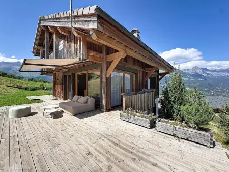 Chalet lumineux vue Mont-Blanc - 8 pers., Chalet 6 personnes à Combloux - Photo 11
