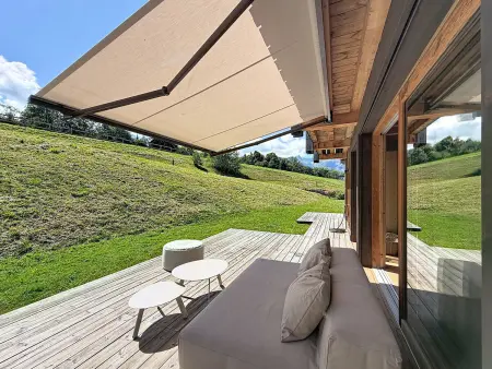 Chalet lumineux vue Mont-Blanc - 8 pers., Chalet 6 personnes à Combloux - Photo 12