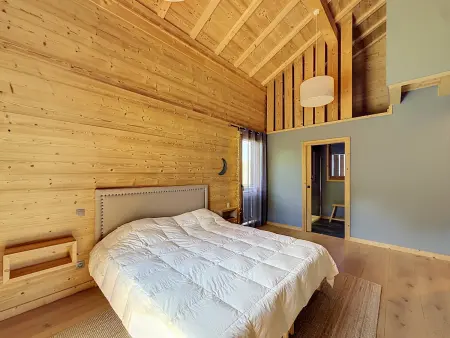 Chalet lumineux vue Mont-Blanc - 8 pers., Chalet 6 personnes à Combloux - Photo 14