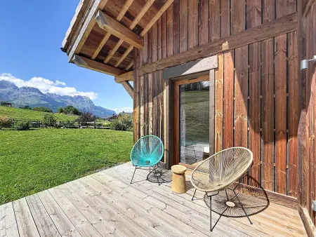 Chalet lumineux vue Mont-Blanc - 8 pers., Chalet 6 personnes à Combloux - Photo 15