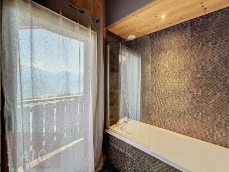 Chalet lumineux vue Mont-Blanc - 8 pers., Chalet 6 personnes à Combloux - Photo 17