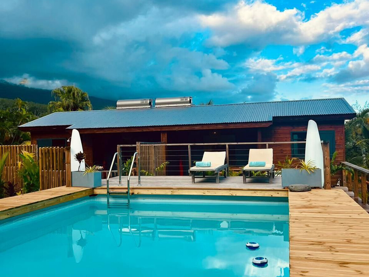 Bungalow avec jacuzzi privatif à Saint-Philippe - Photo 3