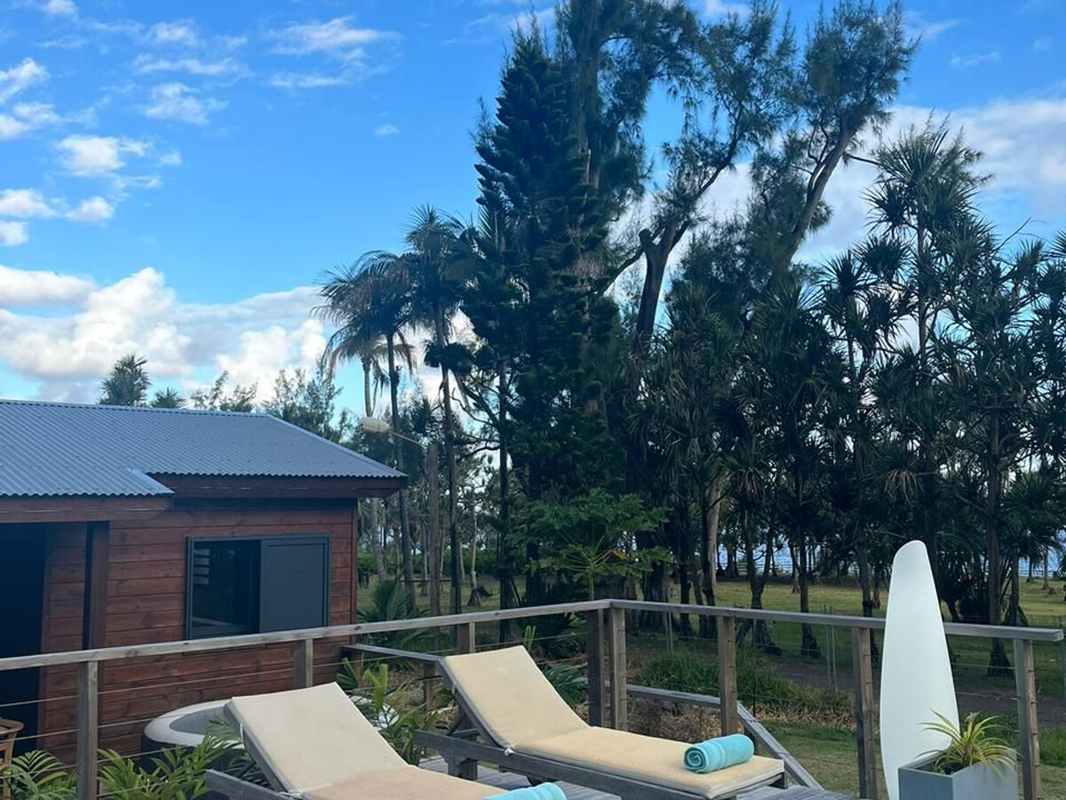 Bungalow avec jacuzzi privatif à Saint-Philippe - Photo 5