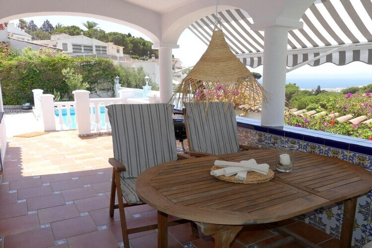 Villa Alma à Caleta de Vélez : maison avec piscine et vue mer - Photo 27