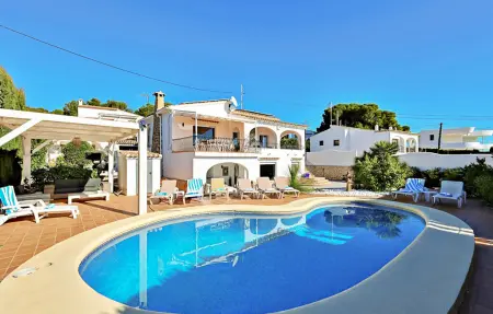 Maison 10 personnes avec piscine privée à Benissa : photo 1