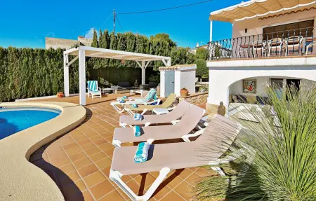 Maison 10 personnes avec piscine privée à Benissa : photo 11