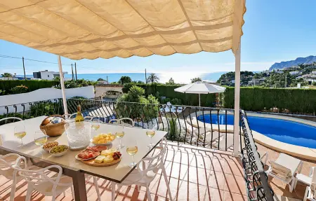 Maison 10 personnes avec piscine privée à Benissa : photo 12