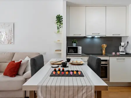 Appartement 6 pers. avec jardin privé et piscine à Salou : photo 4