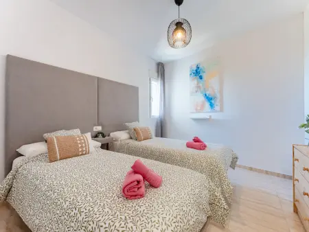 Duplex Almerimar, terrasse privée, piscine & parking : photo 21
