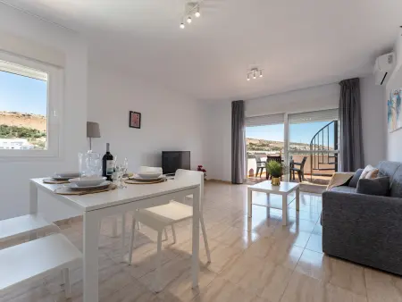 Duplex Almerimar, terrasse privée, parking et piscine : photo 7