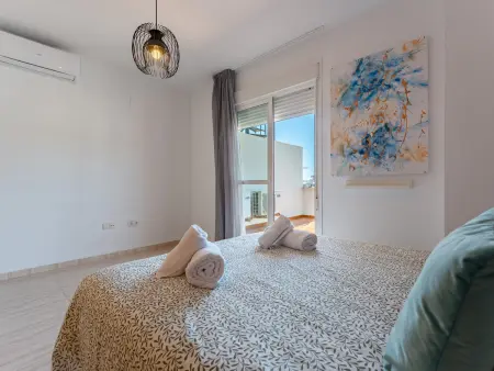 Duplex Almerimar, terrasse privée, parking et piscine : photo 15