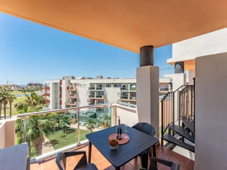 Duplex Almerimar, terrasse privée, golf et plage : photo 1