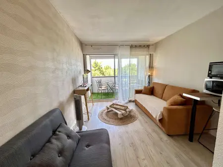 Studio rénové avec terrasse vue dégagée - Cap d'Agde : photo 1
