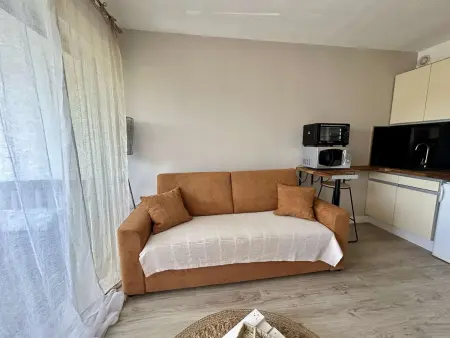 Studio rénové avec terrasse vue dégagée - Cap d'Agde : photo 6
