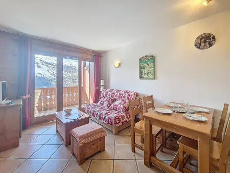 Appartement 2 pièces aux Menuires, 50m des pistes : photo 2