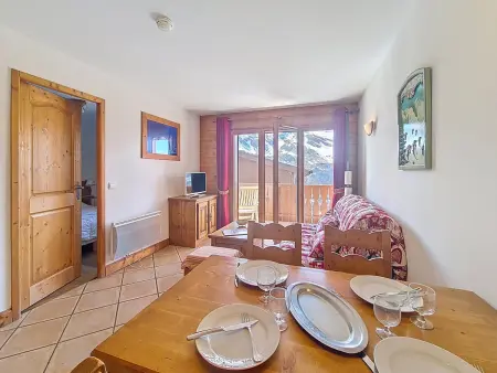 Appartement 2 pièces aux Menuires, 50m des pistes : photo 3