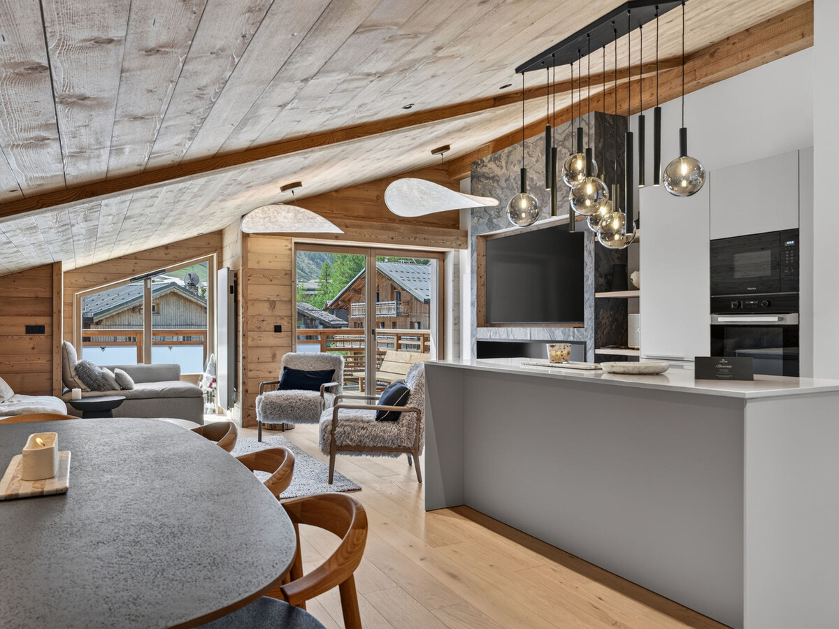 Duplex 116m² Val-d'Isère • 3 chambres • Wellness - Photo 2
