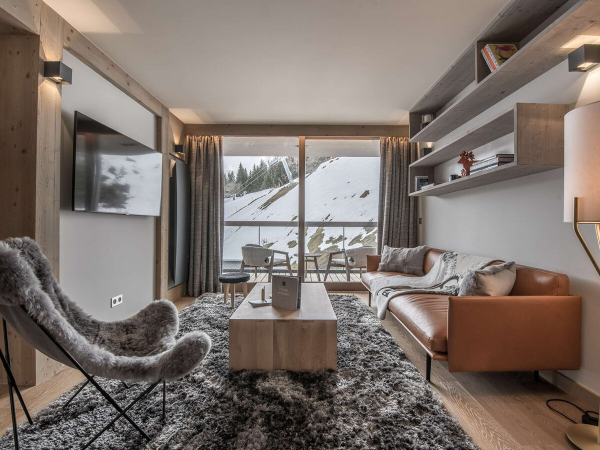 Appartement 8 pers. centre Courchevel, pieds des pistes - Photo 1