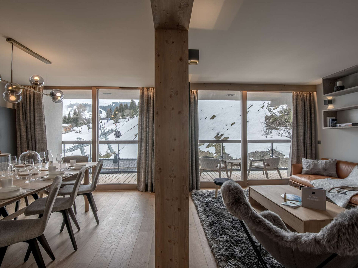 Appartement 8 pers. centre Courchevel, pieds des pistes - Photo 2