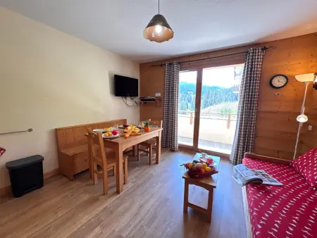 Appartement 32m² vue montagne, skis aux pieds - Vars : photo 2