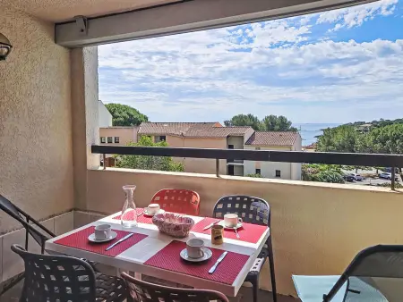Apt 3p La Gaillarde, 300m plage, terrasse vue mer : photo 3