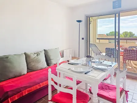 Apt 3p La Gaillarde, 300m plage, terrasse vue mer : photo 6
