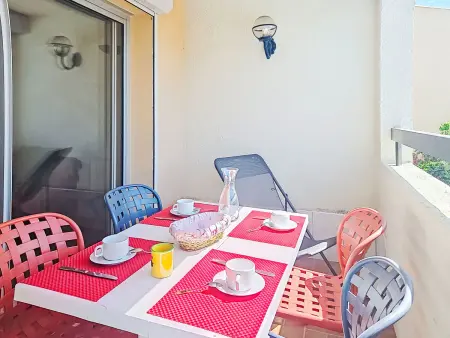 Apt 3p La Gaillarde, 300m plage, terrasse vue mer : photo 16