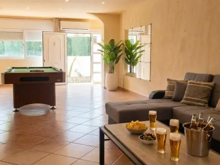 Villa Sitges Lluna : 16 pers, piscine 9x4m, 5 chambres : photo 16