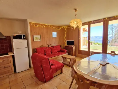 Appartement chaleureux, animaux OK - 5 pers., Appartement 5 personnes à Saint Michel de Chaillol : photo 13