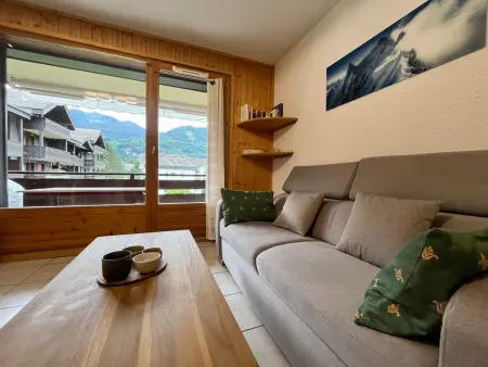 Appartement 2 chambres centre Samoëns, balcon sud : photo 2
