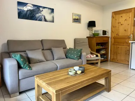 Appartement 2 chambres centre Samoëns, balcon sud : photo 3