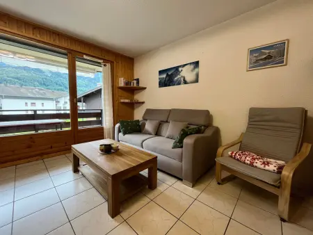 Appartement 2 chambres centre Samoëns, balcon sud : photo 14