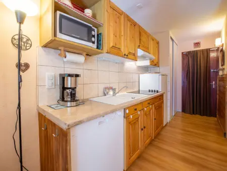 Olympe, studio 28 m² aux Deux Alpes, 300 m des pistes : photo 4