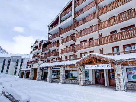 Studio ski à Tignes, balcon vue montagne, 4 personnes : photo 3